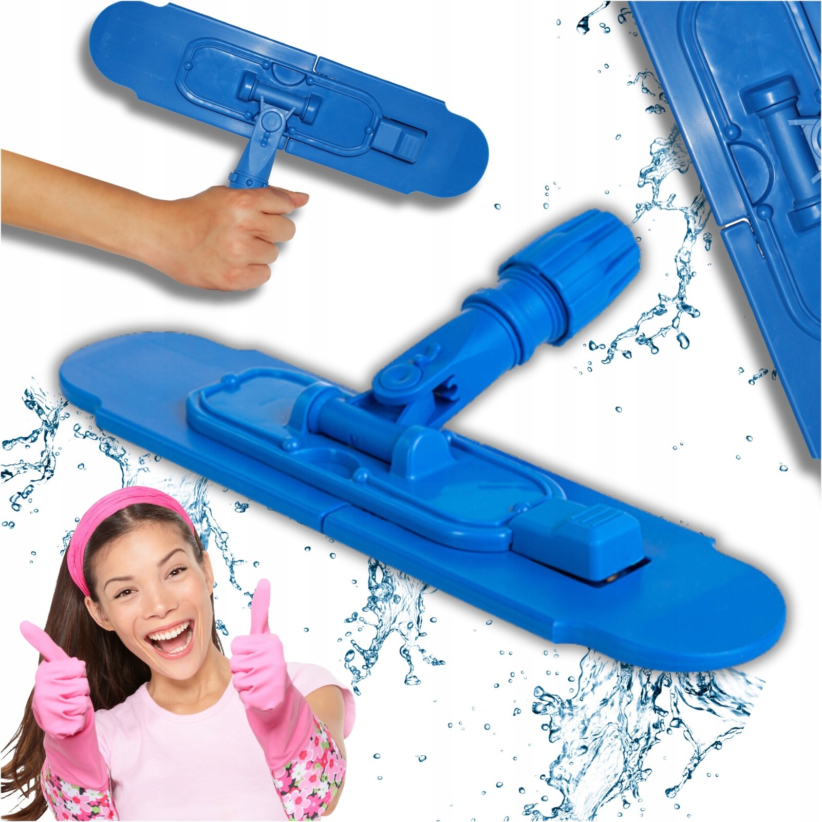 Raypath držák pro mop Blesková tyč na nohu polštáře Podlahový mop