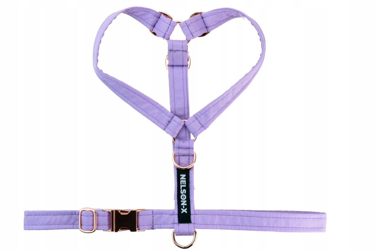 Postroj Pro Hlídací Psy Nelson-x Elegantní Zlatý Velikost M Polský Výrobce