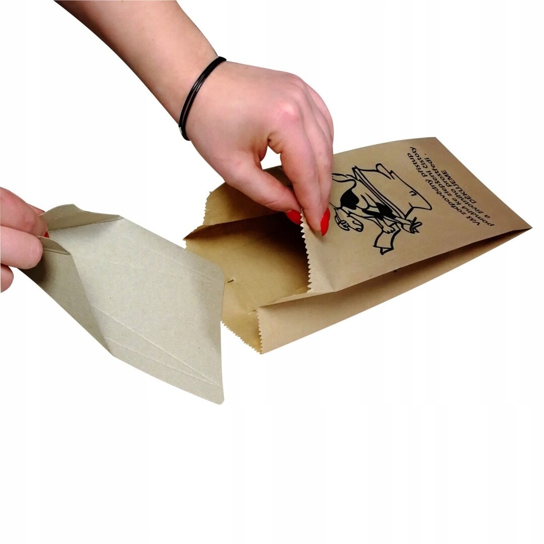 Papírové sáčky s kartonovou lopatkou na psí exkrementy Fedog Cz 25 ks.