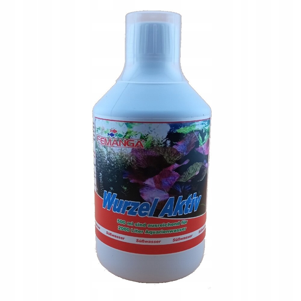 Hnojivo Tekutina Výživa Rostlin Akvárium Kořeny Bez Dusičnanů Fosfátů 500 ML