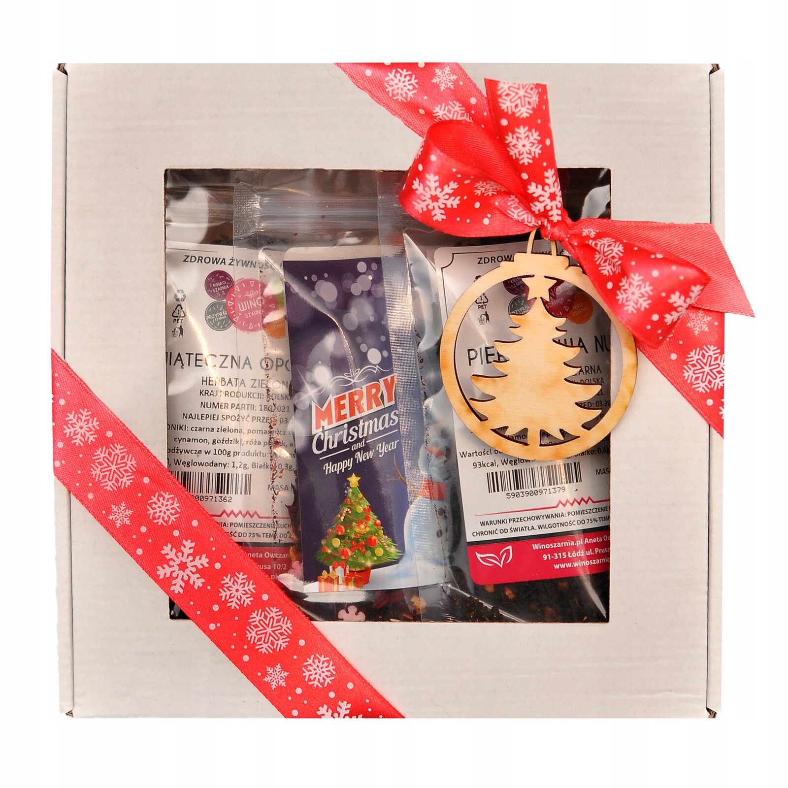 Vánoční Čaj sada v dárek krabička 150 g