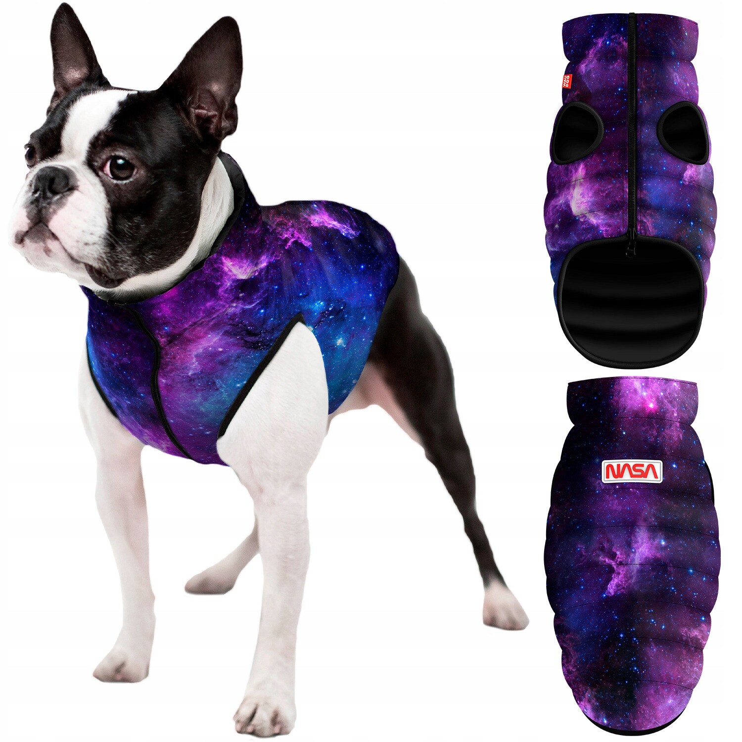 Bunda pro psa, teplá, vícesezónní, NASA21, velikost M/L (M47)