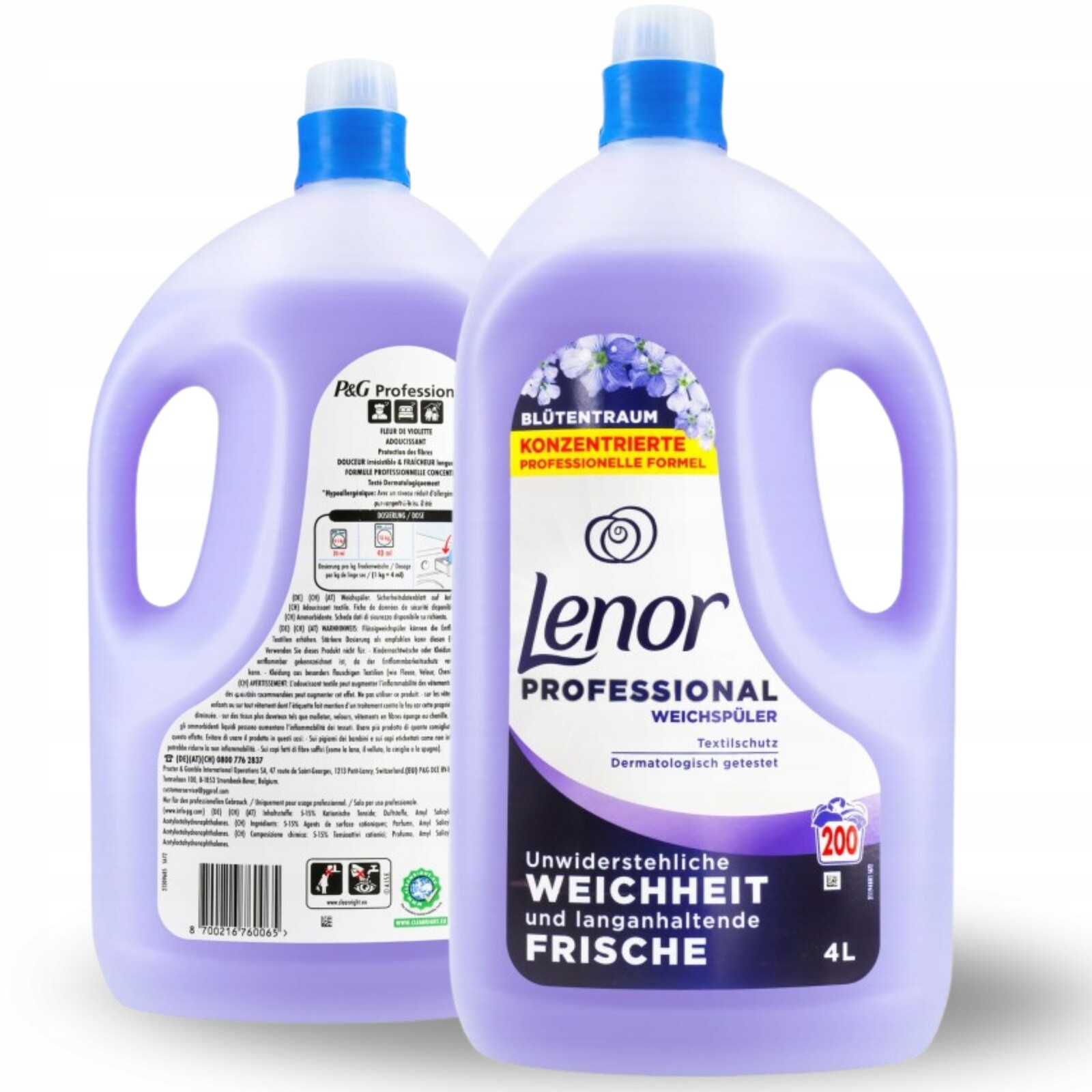 Lenor Professional Tekutá Aviváž Fialový 4 L 200 Praní