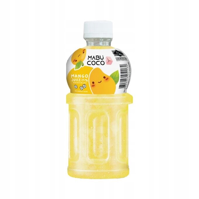 Ovocný nápoj s kokosovou želé Mabu Coco – Příchuť Mango (24x320 ml)