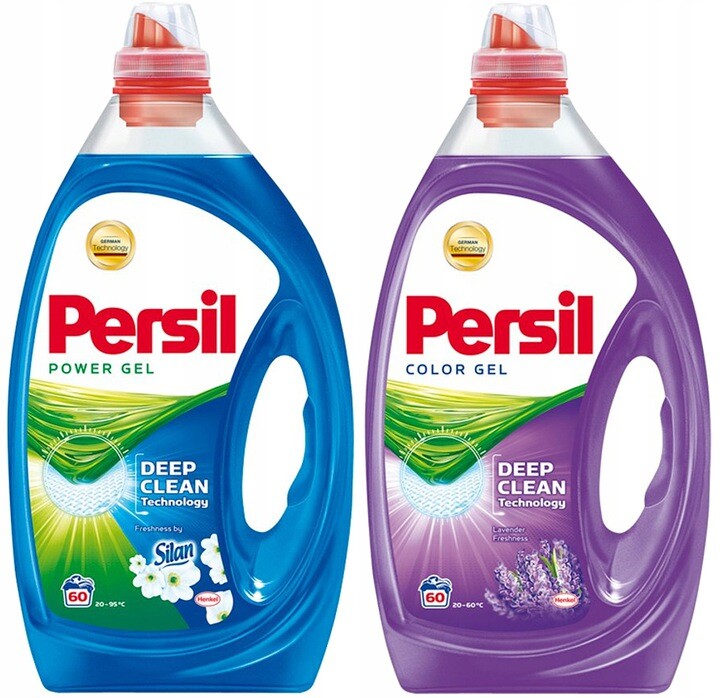 Persil Lavender Silan Gel Set 120 pracích prostředků 2 x 3 l