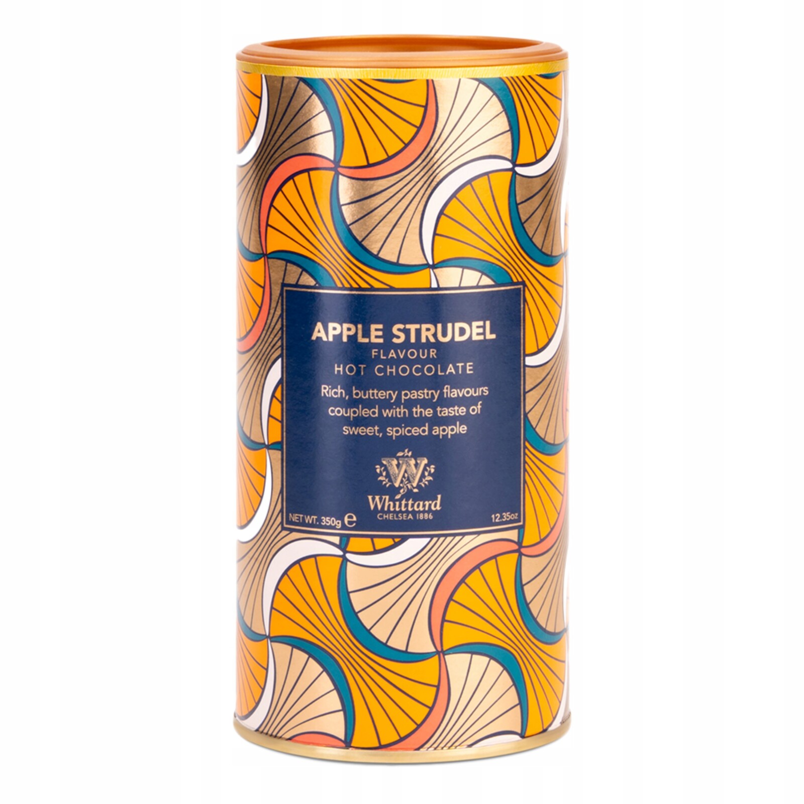 Horká čokoláda bílá Whittard of Chelsea Apple Strudel, 350 g