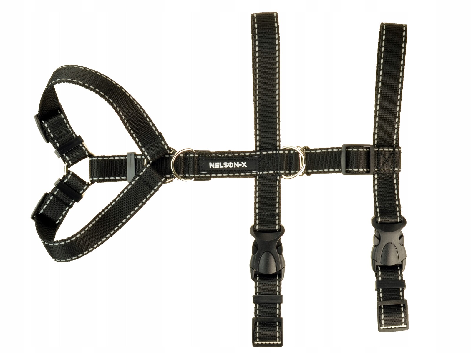 Reflexní Protiúnikové Postroje Pro Psa Nelson-x, Velikost L, Polská Kvalita