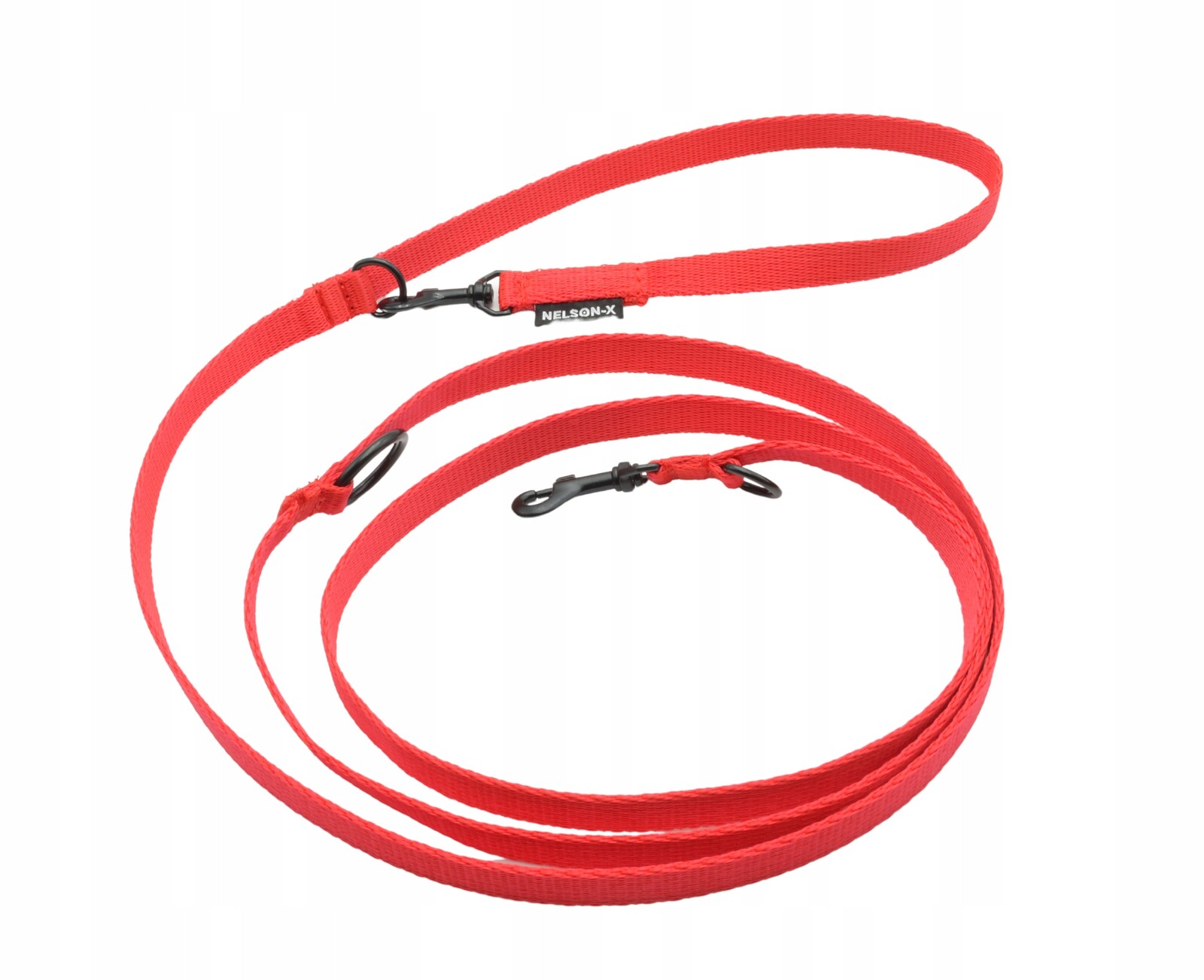 Vodítko Přepínací Pro Psa Nelson-x Basic Black 3 M Karabinová Std Černá Ok