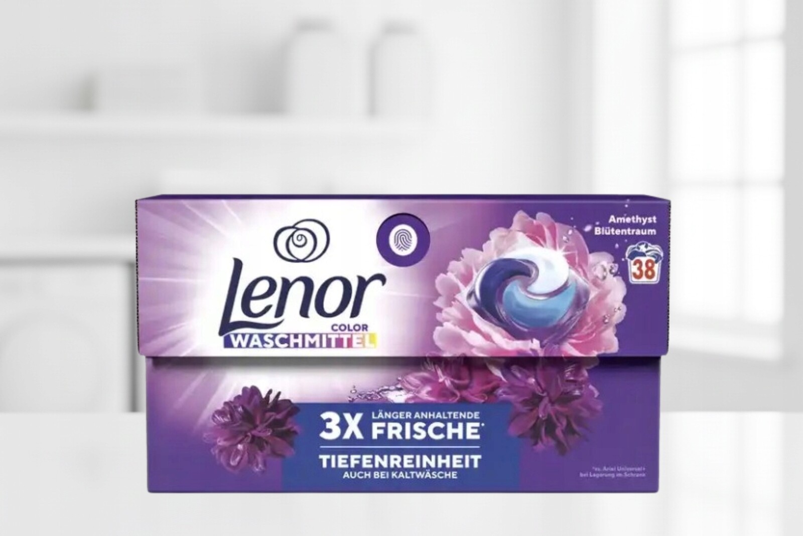 Lenor prací Kapsle 3X Color 38 ks