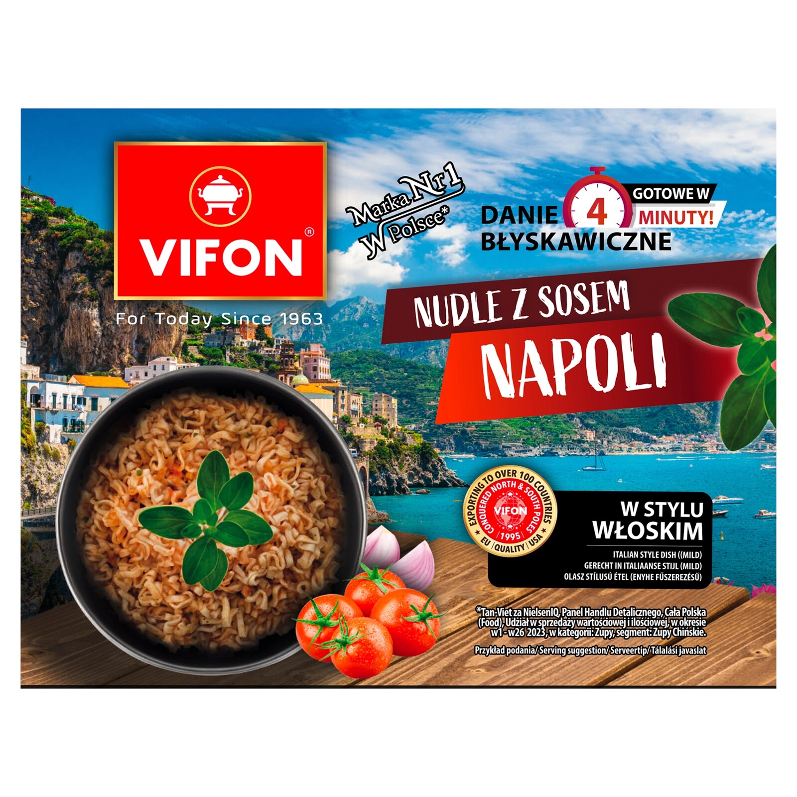 Nudle s napoli omáčkou Vifon 97 g