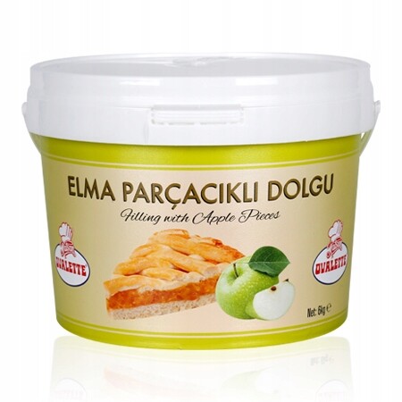 Ovalette Náplň s kousky jablka 6 Kg