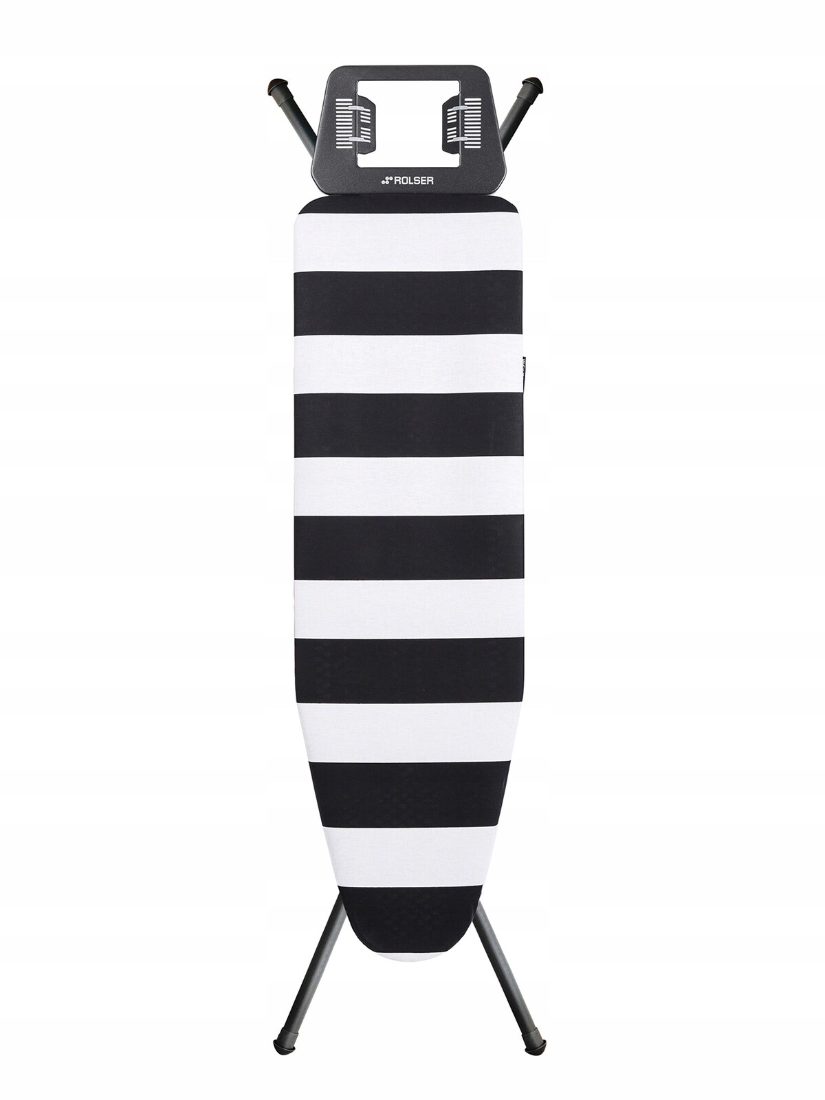 Žehlicí prkno 115 x 35 cm Rolser K-uno Black Tube černobílé