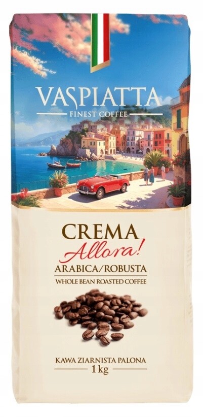 Káva káva Vaspiatta Crema Allora 1 kg