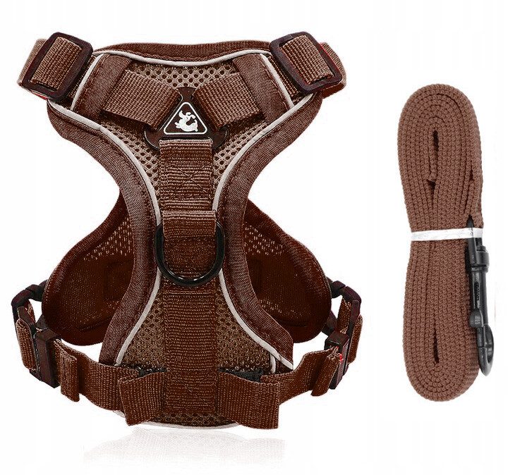 Beztlakové Procházkové Popruhy Nastavitelné Typu Guard Pro Psa Vodítko vel. M