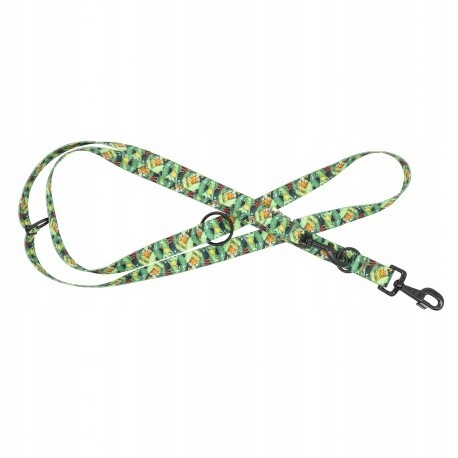 Vodítko s nastavitelnou páskou pro psa Tropical, 25 mm/220 cm