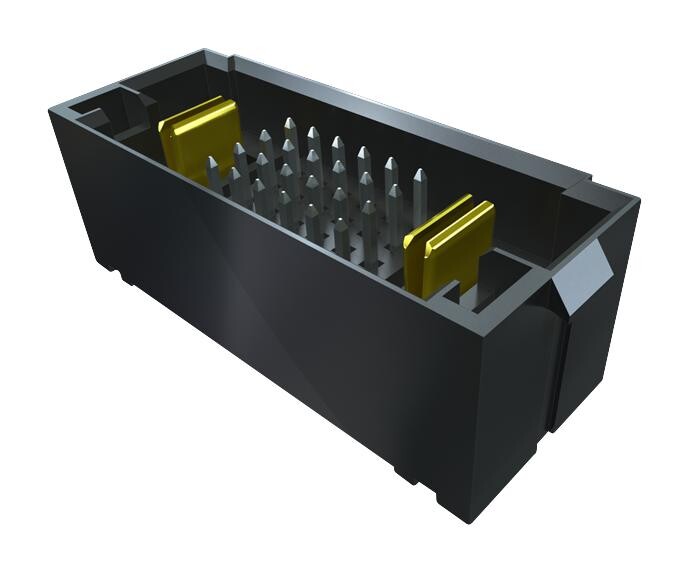 Samtec Mptc-02-16-02-6.30-01-L-V-Lc Conn, Header, 16S+4P, 4Row, 2Mm