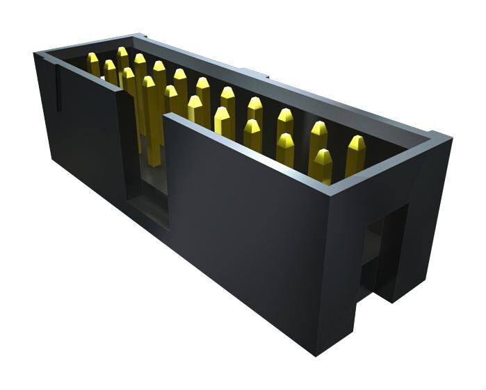 Samtec Tss-105-01-L-D Conn, Header, 10Pos, 2Row, 2.54Mm