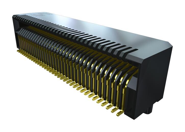 Samtec Mect-110-01-M-D-Ra1-Tr I/o Conn, Sfp/sfp+, Rcpt, 20Pos, Smt