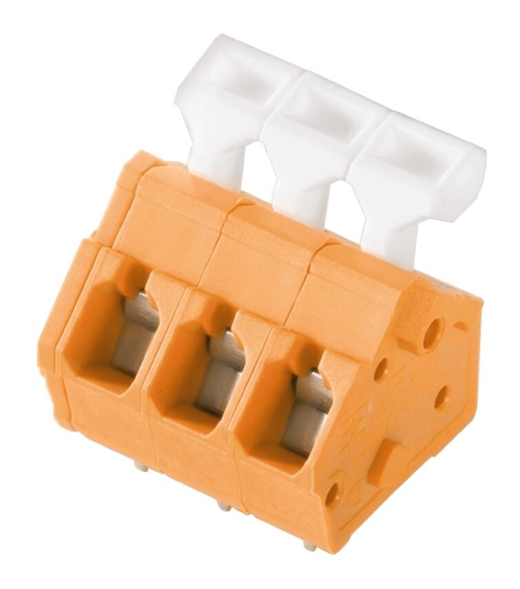 Weidmuller 1914580000 Terminal Block, Wtb, 3Pos, 26-14Awg