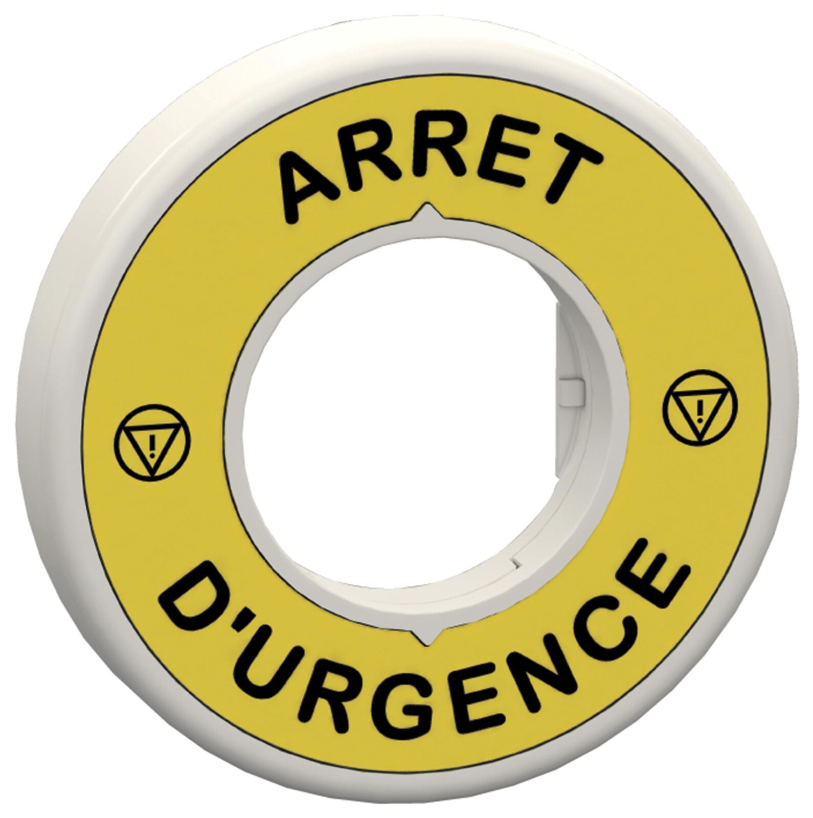 Schneider Electric Zby9W2G130 Illuminated Legend Ring, 120V, Red, 60Mm