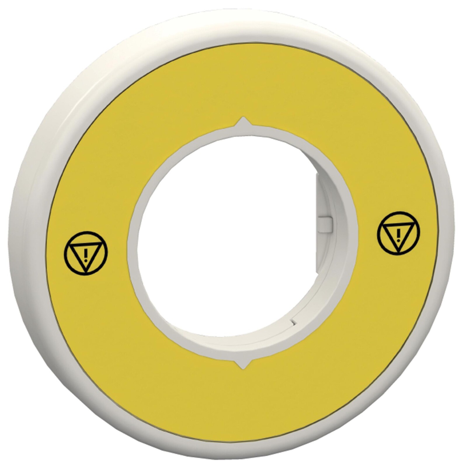 Schneider Electric Zby9W2G140 Illuminated Legend Ring, 120V, Red, 60Mm