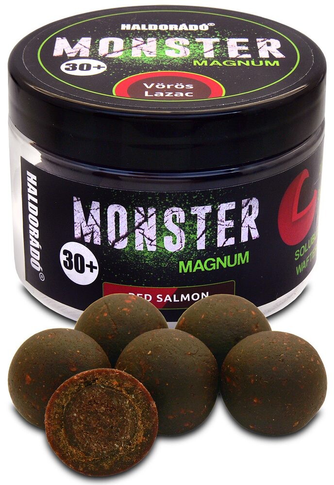 Haldorádó Pop-Up Boilies Monster Magnum 30mm 180g - Červený losos