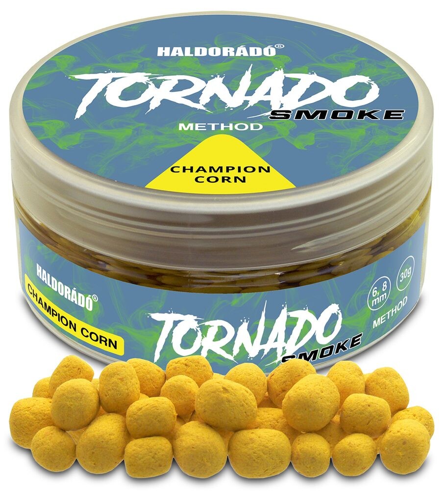 Haldorádó Method Wafter Tornado Smoke 6+8mm 30g - Champion Corn
