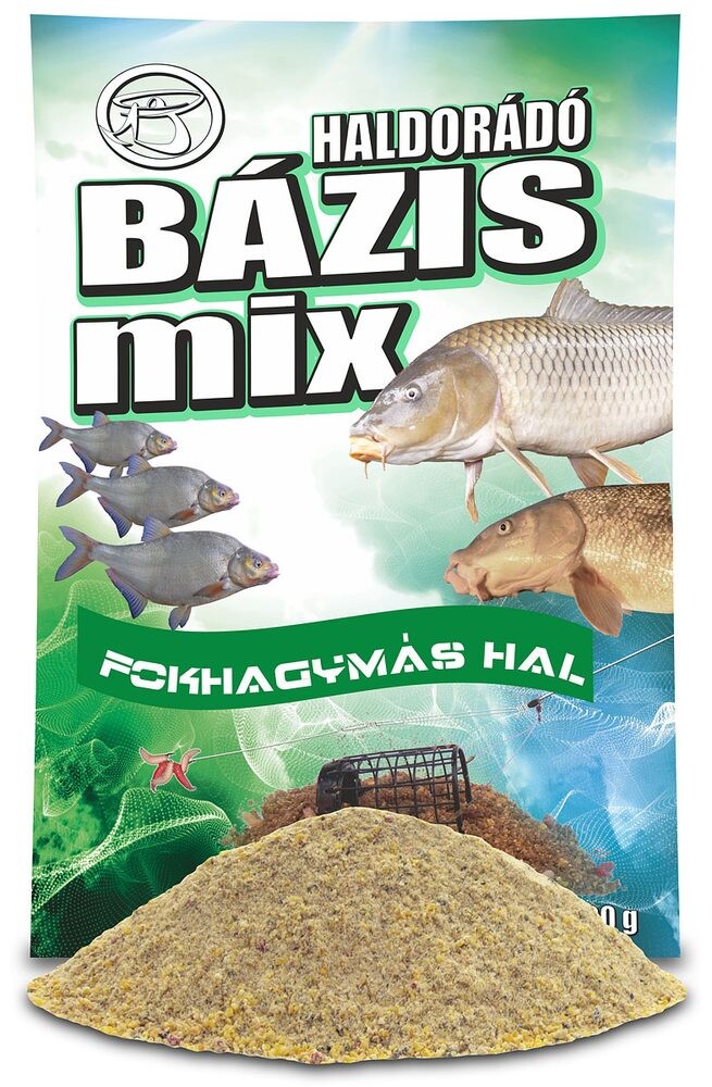 Haldorádó Vnadící směs Bázis Mix 2,5kg - Česnek/Ryba