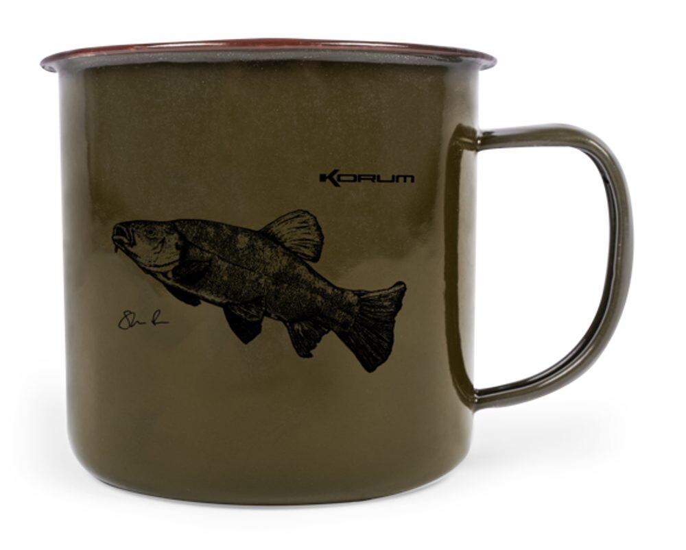 Korum Hrnek Classic Enamel Mug Tench 330ml