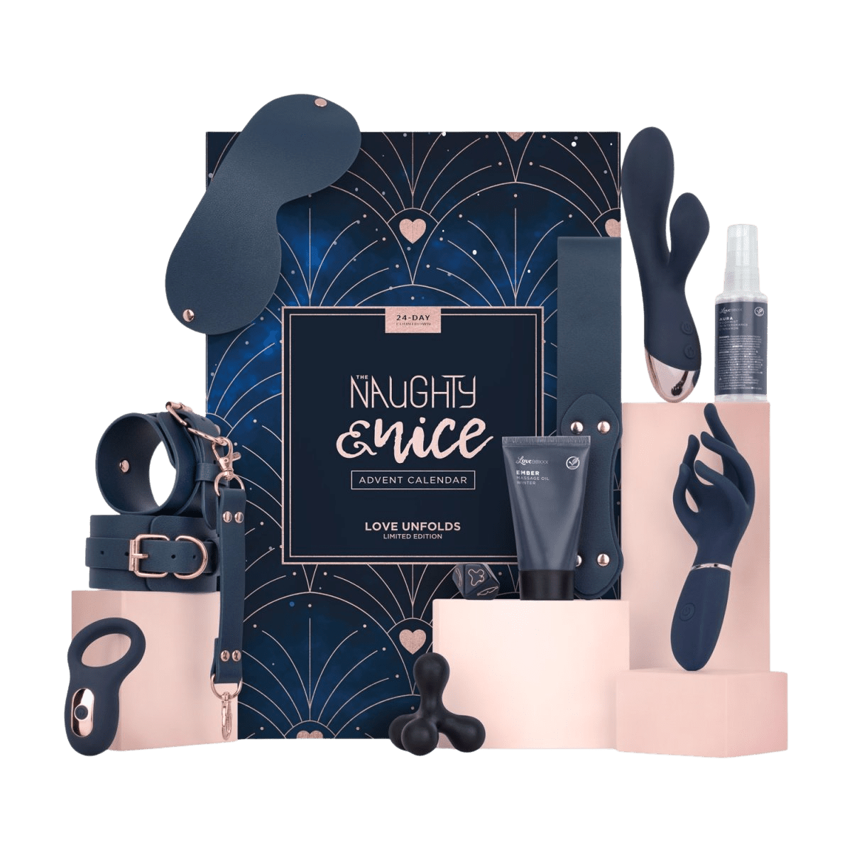 LOVEBOXXX Erotický adventní kalendář 2025 Naughty and Nice