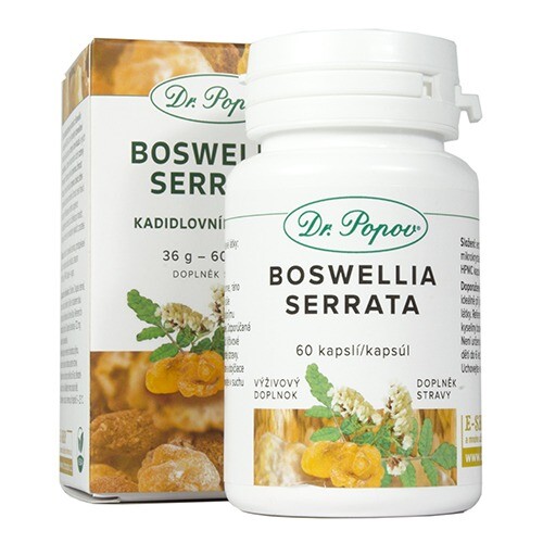 Boswellia Serrata - Kadidlovník , 60 kapslí Dr. Popov