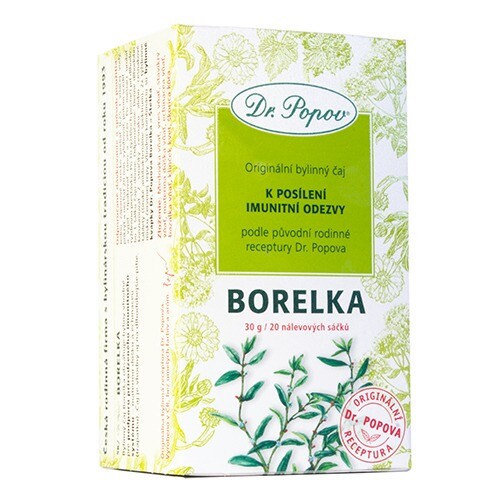Borelka, porcovaný čaj, 30 g Dr. Popov