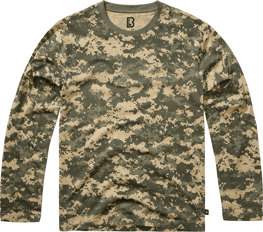 BRANDIT Premium Longsleeve Shirt Digital Velikost: S