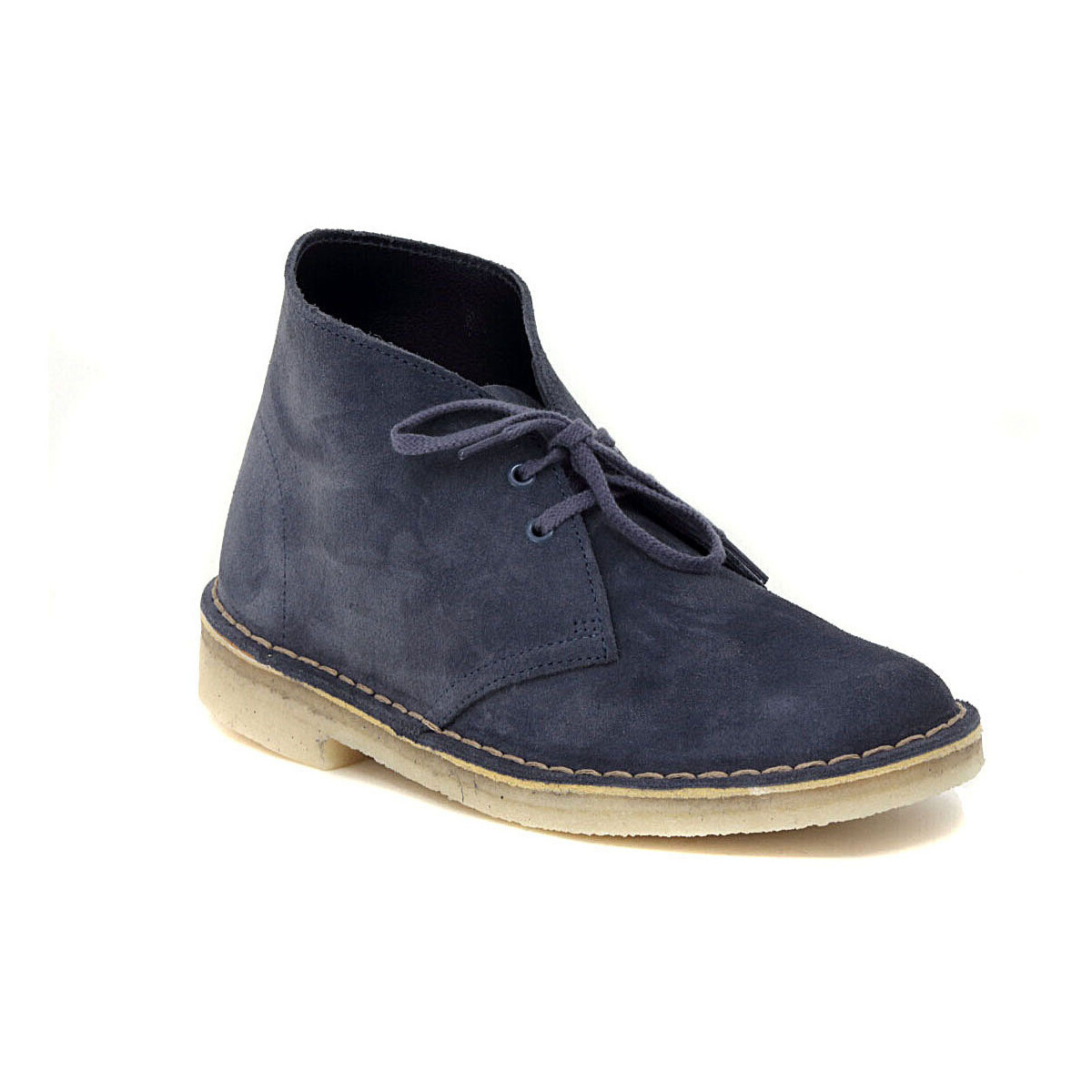 Clarks  DESERT BOOT BLUE SUEDE