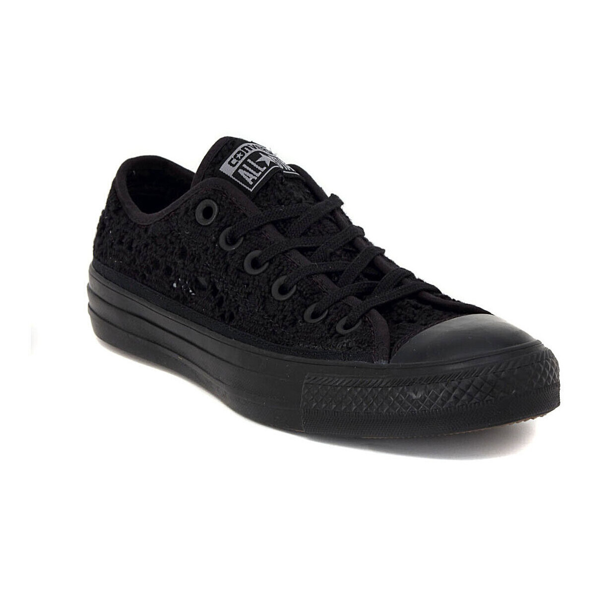 Converse  ALL STAR CROCHET BLACK  Černá