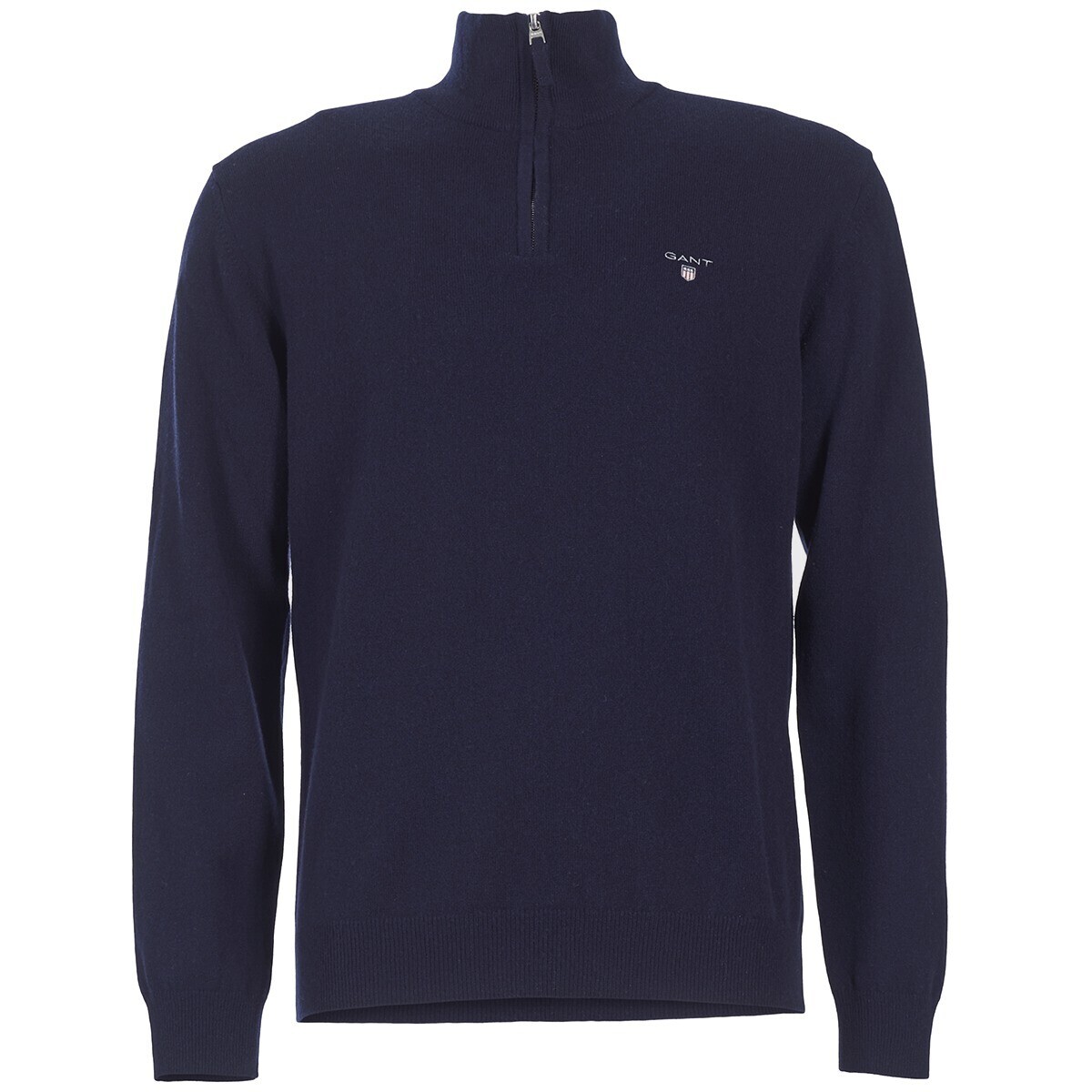 Gant  SUPER FINE LAMBSWOOL ZIP  Černá