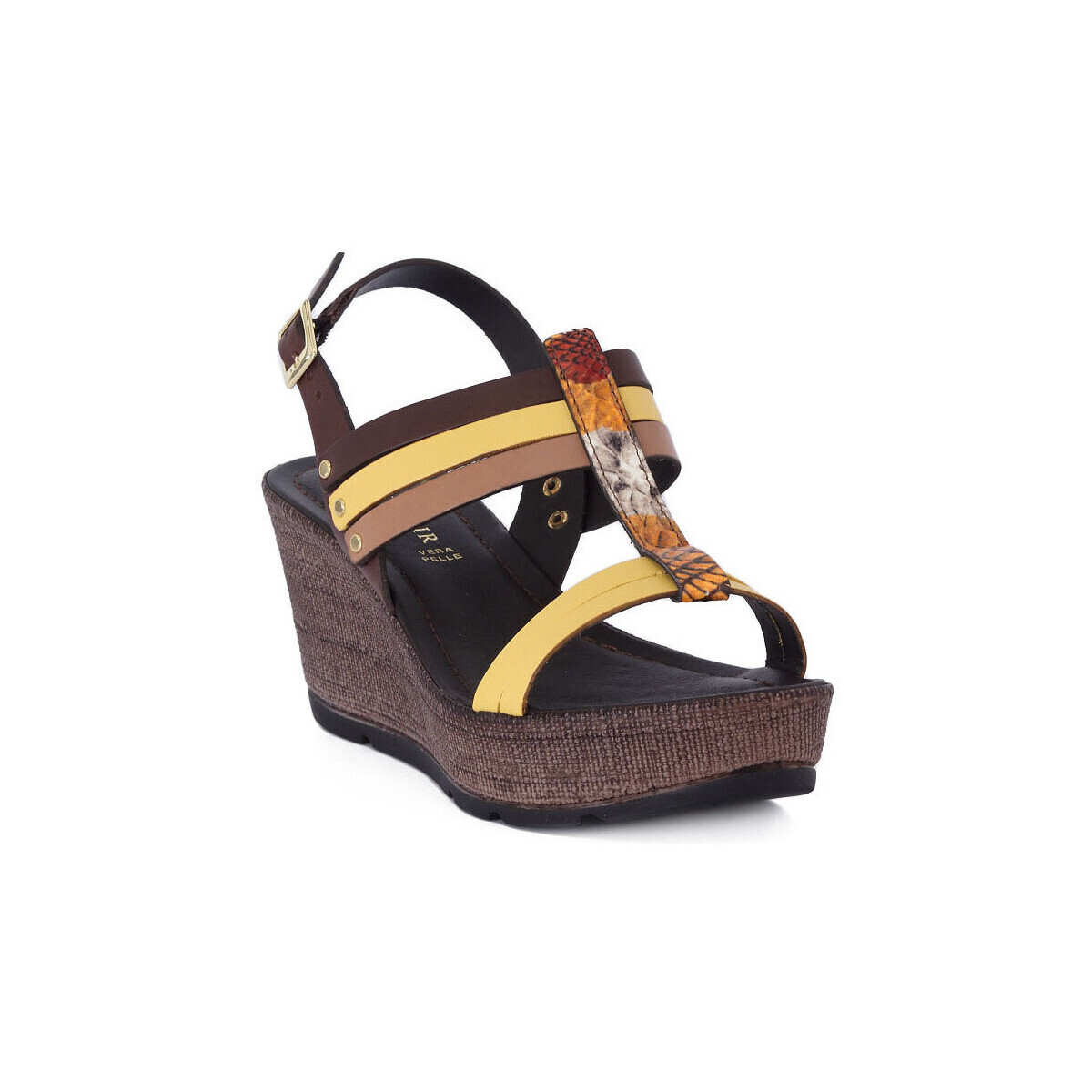 Café Noir  CAFE NOIR SANDALO CON ZEPPA  Hnědá