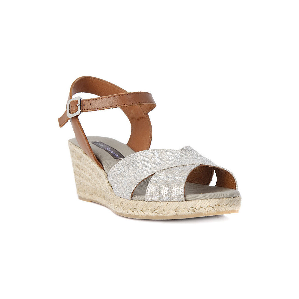 Frau  LAME' PLATINO  Béžová