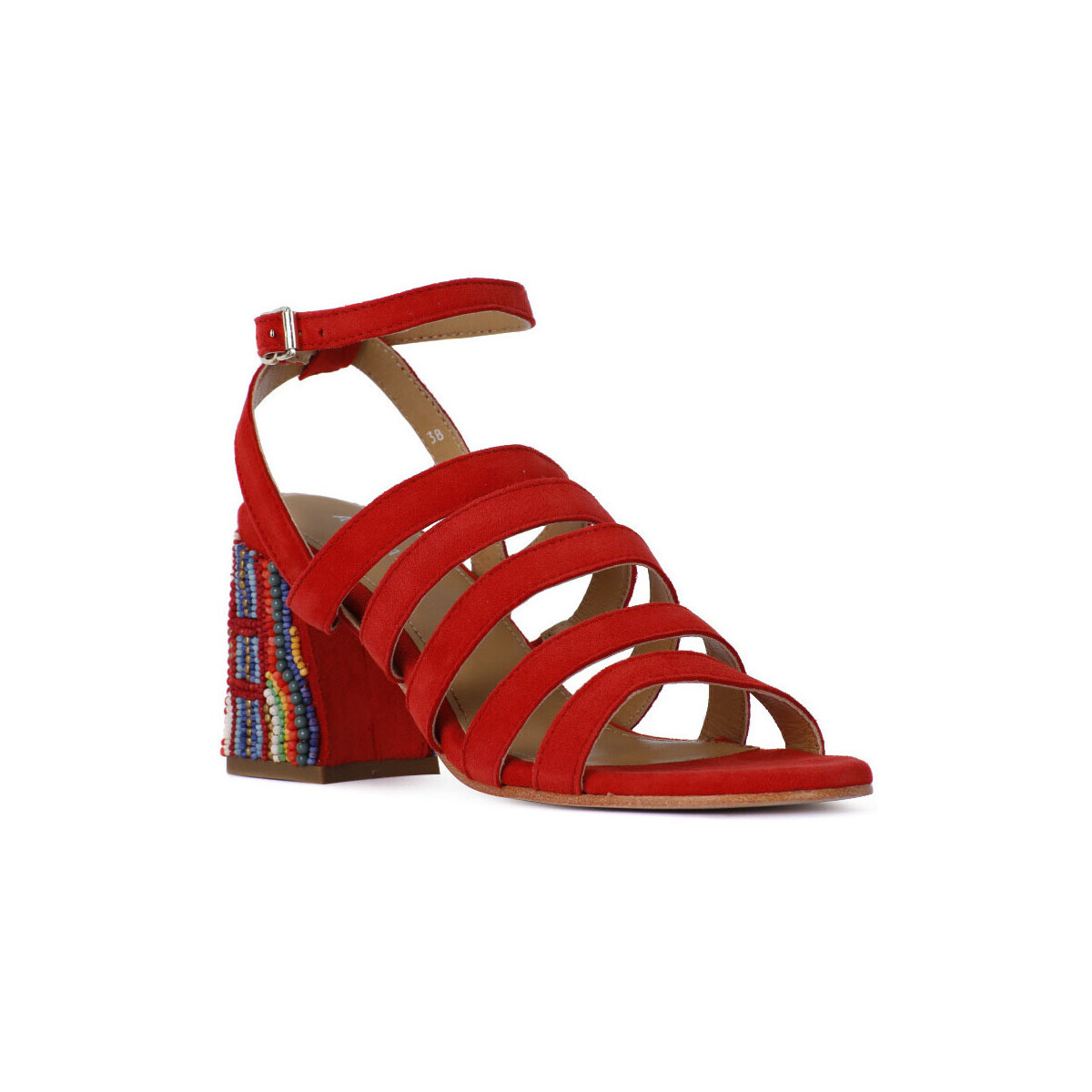 Apepazza  ROSSO HEEL SANDAL  Červená