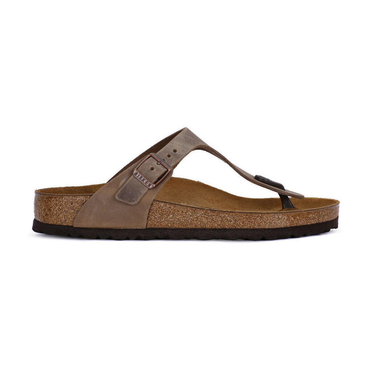 BIRKENSTOCK  GIZEH TABACCO BROWN  Hnědá