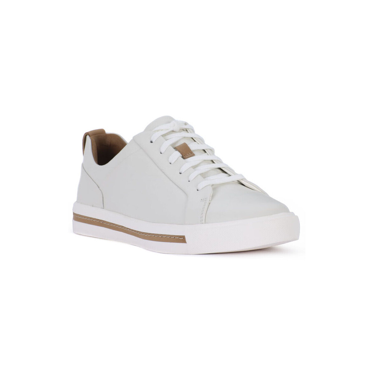 Clarks  MAUI LACE WHITE  Bílá