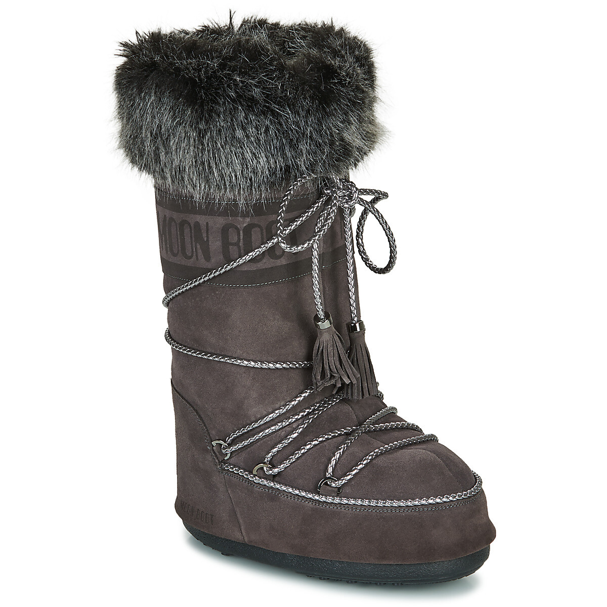 Moon Boot  MOON BOOT VELVET  Šedá