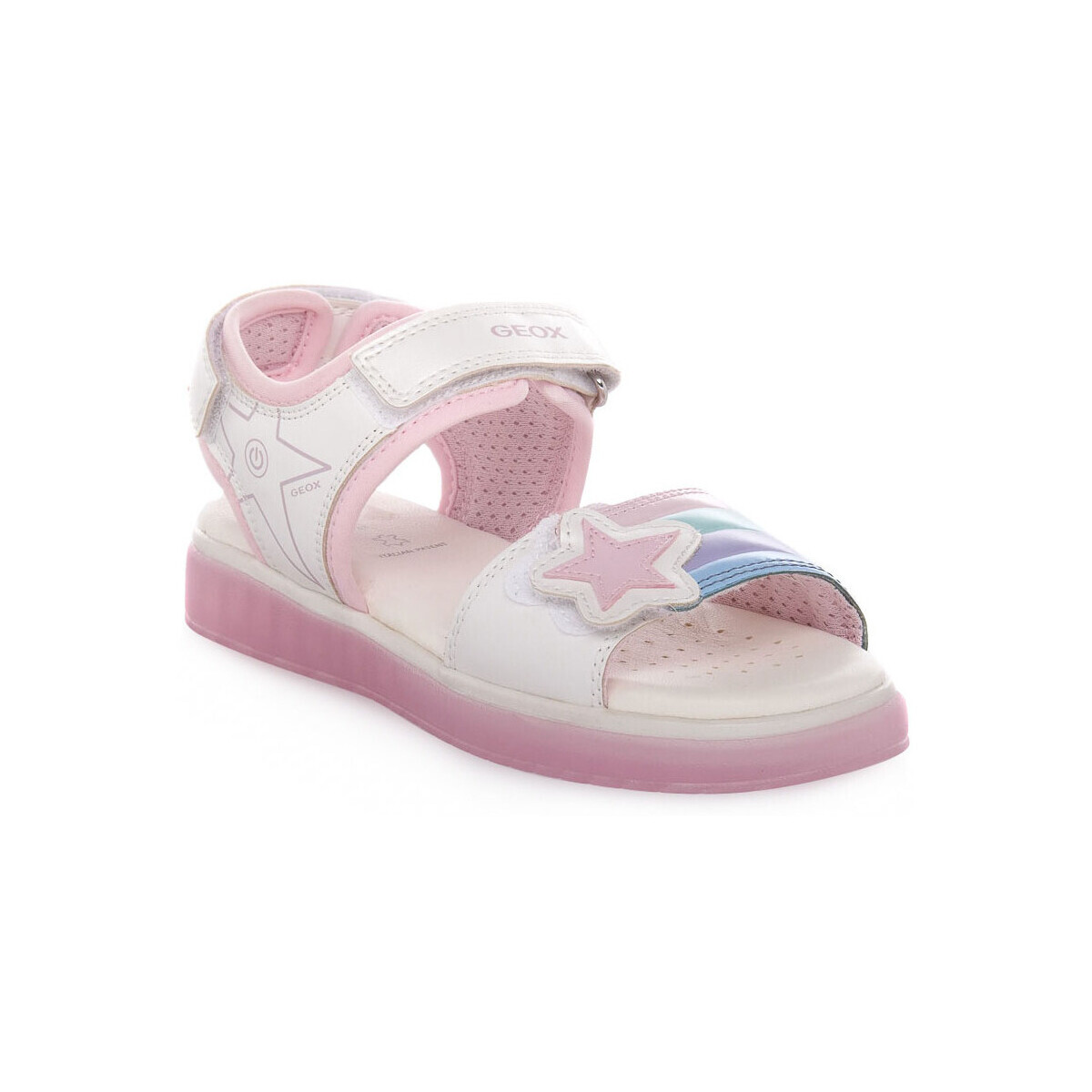 Geox  BLIKK SANDAL GIRL  Bílá