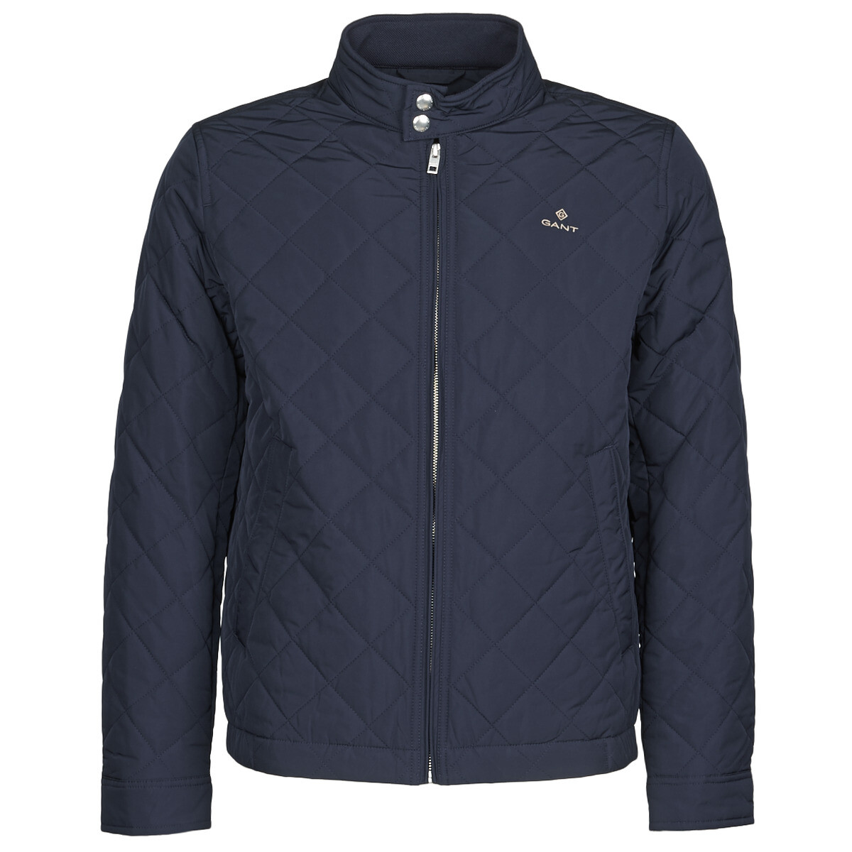 Gant  QUILTED WINDCHEATER  Modrá
