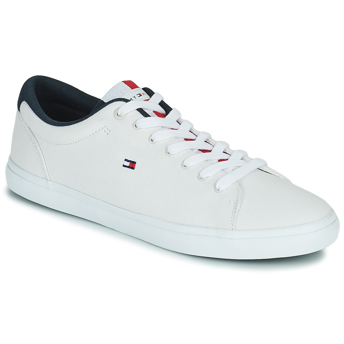 Tommy Hilfiger  ESSENTIAL CHAMBRAY VULCANIZED  Bílá
