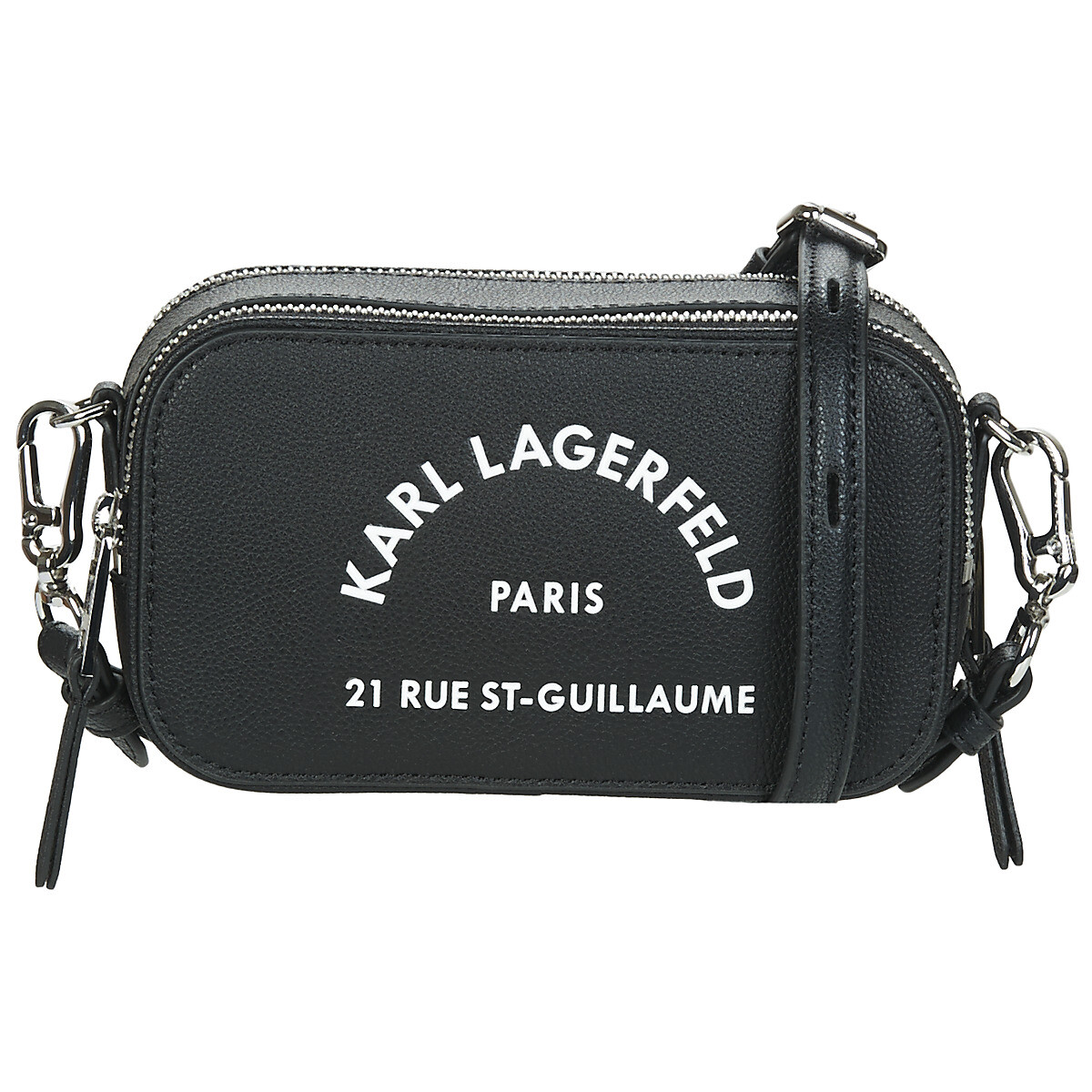 Karl Lagerfeld  RUE ST GUILLAUME CAMERA BAG  Černá