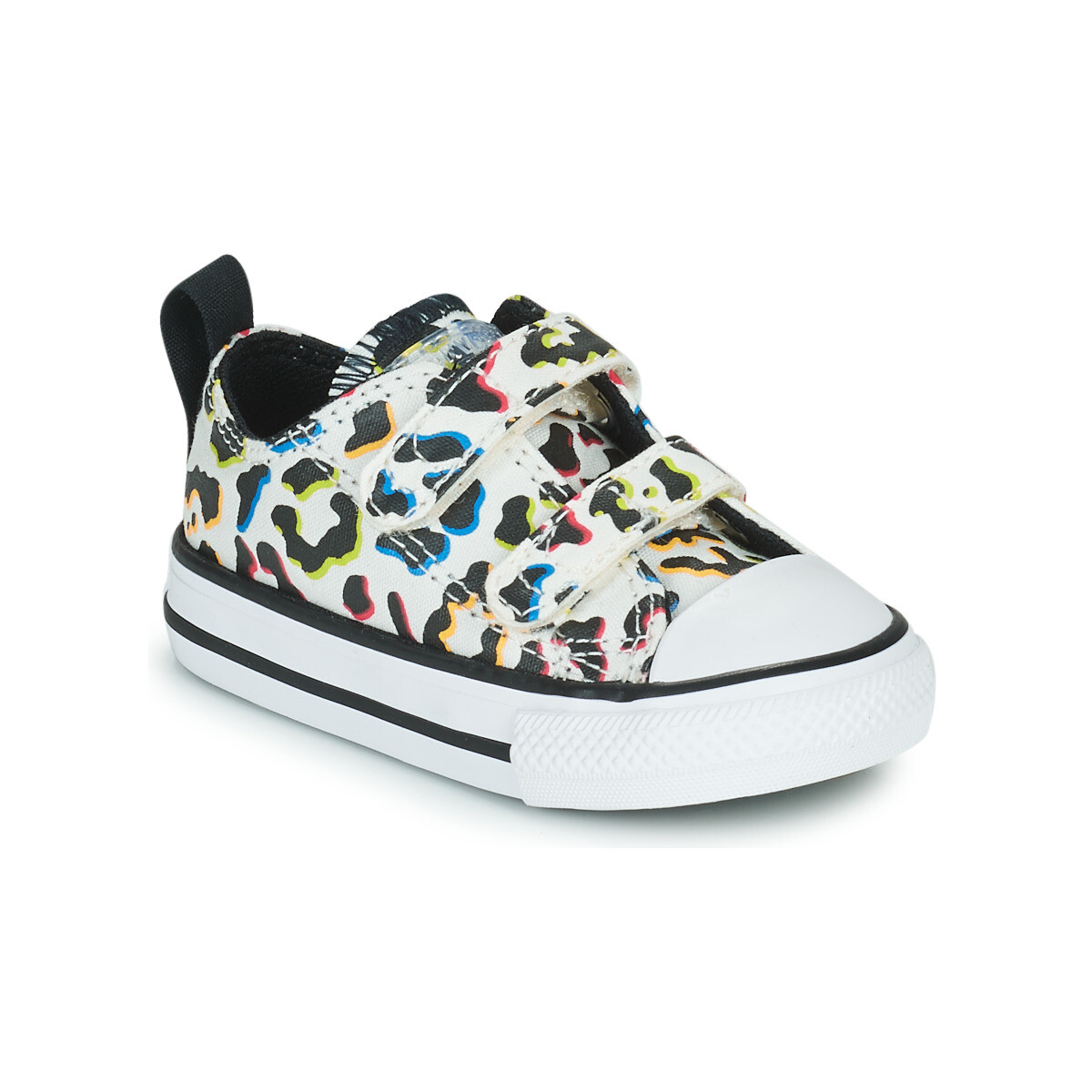 Converse  CHUCK TAYLOR ALL STAR 2V LEOPARD PRINT OX  Bílá