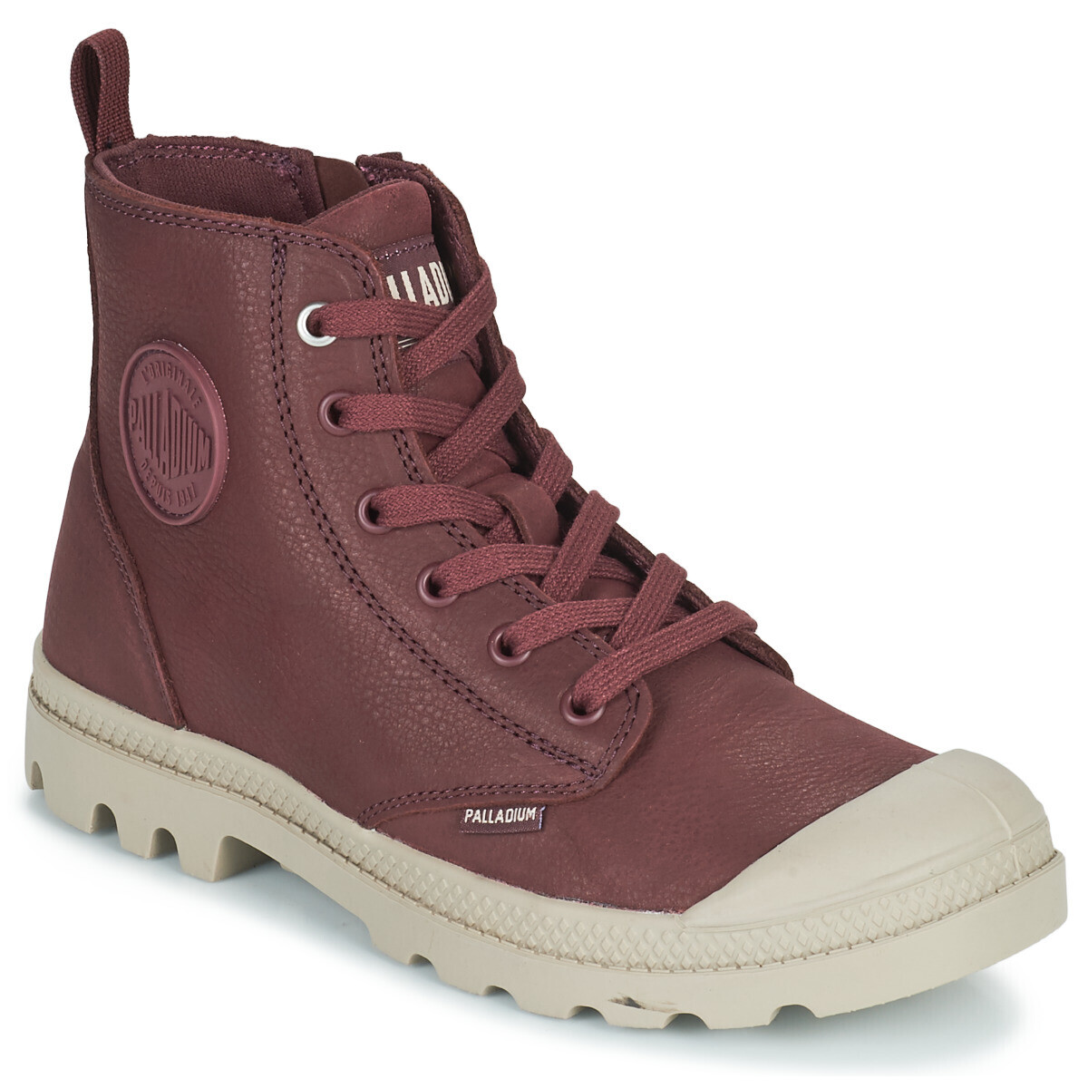 Palladium  PAMPA HI ZIP SL  Hnědá