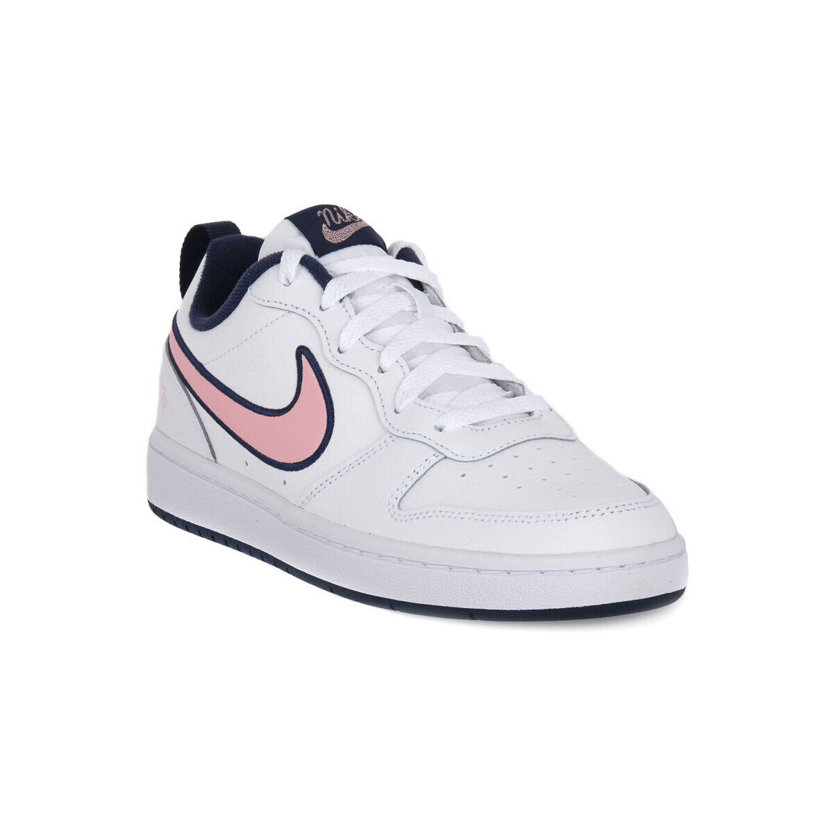 Nike  100 COURT BOROUGHT LOW 2 SEI GS  Bílá