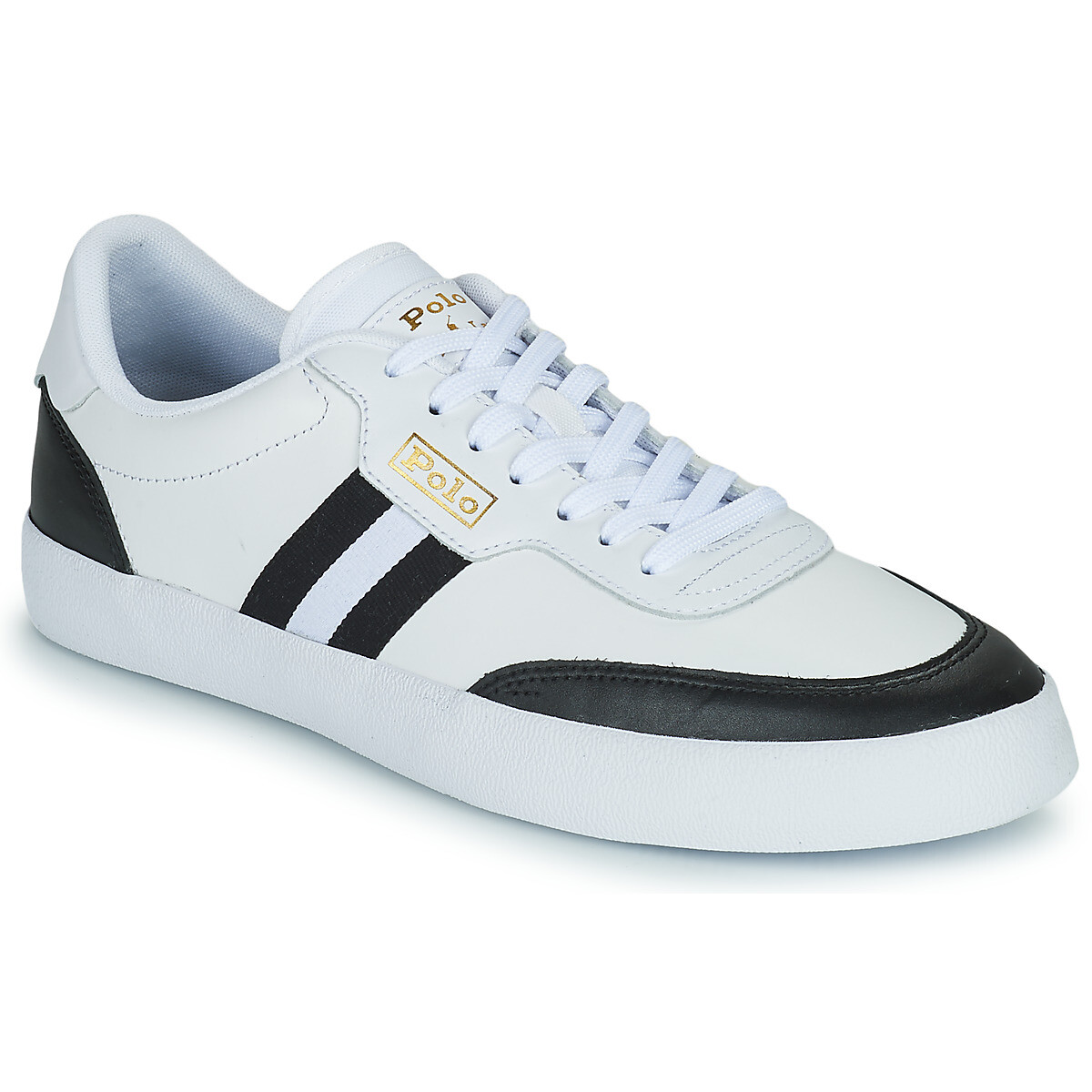 Polo Ralph Lauren  COURT VLC-SNEAKERS-LOW TOP LACE  Černá